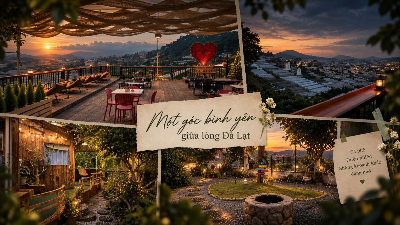Cà phê, view núi,
còn cần gì nữa?
